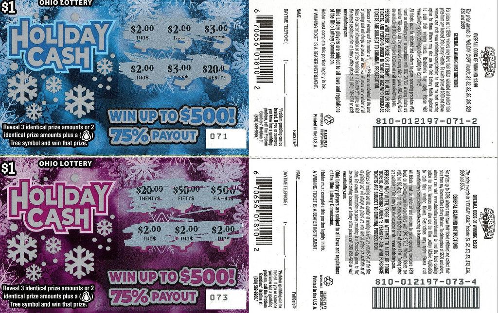 Ohio scratch ticket